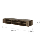 Consolle a muro larga City Life 66