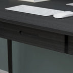 Scrivania in legno da 120 cm con 2 cassetti - 4 colori