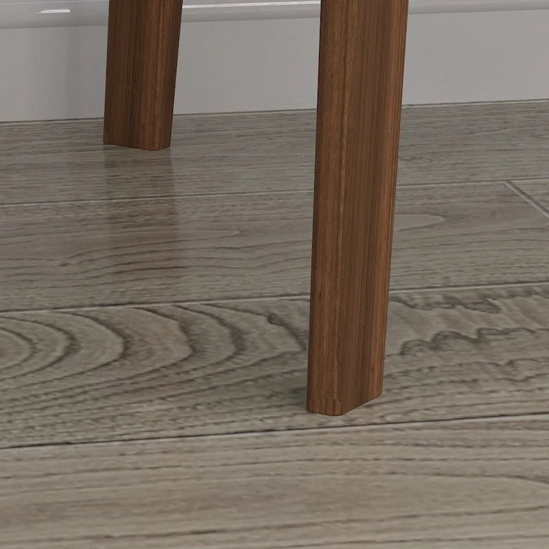 Scrivania in legno da 120 cm con 2 cassetti - 4 colori