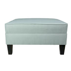  Madison Squared Upholstered Welted Oversized Ottoman