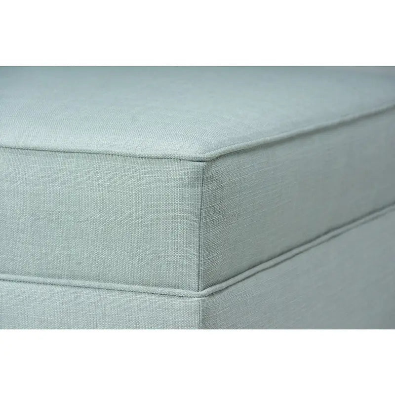 Pouf Madison Squared imbottito con bordino e di dimensioni Oversize