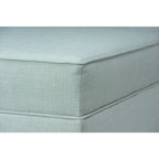 Pouf Madison Squared imbottito con bordino e di dimensioni Oversize