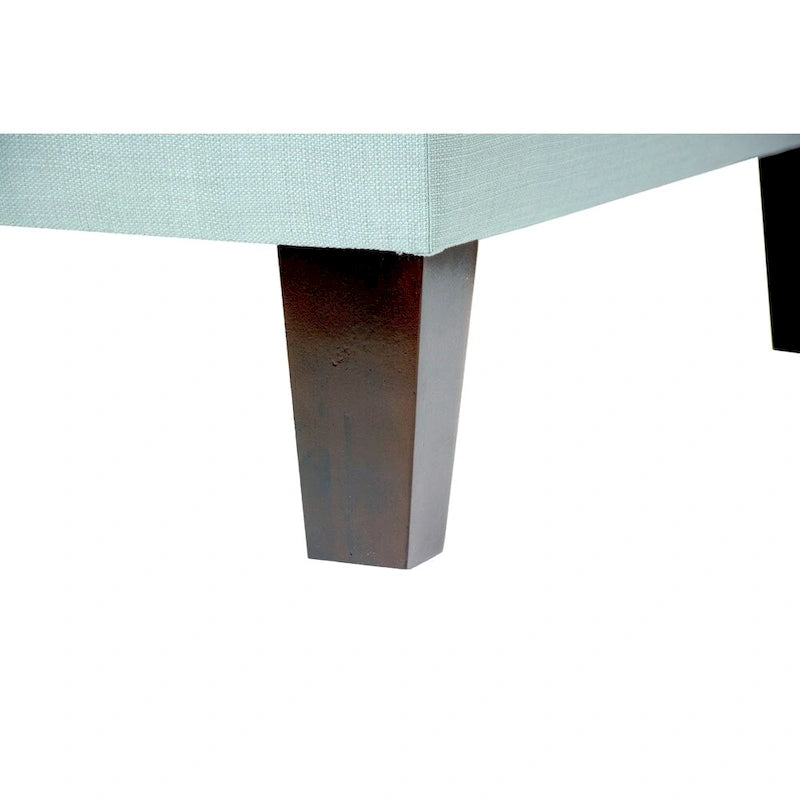 Pouf Madison Squared imbottito con bordino e di dimensioni Oversize