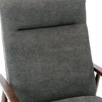 Poltrona reclinabile Sloan Wood con schienale a spinta