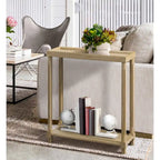 Tavolini Harrison stretti, set da 2, rovere anticato