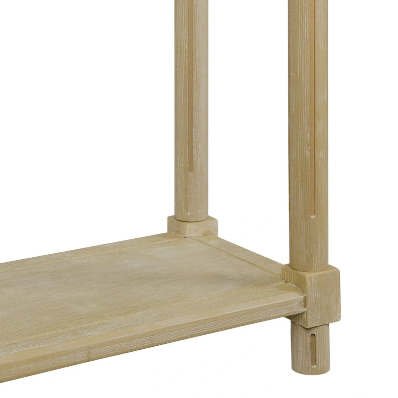Tavolini Harrison stretti, set da 2, rovere anticato