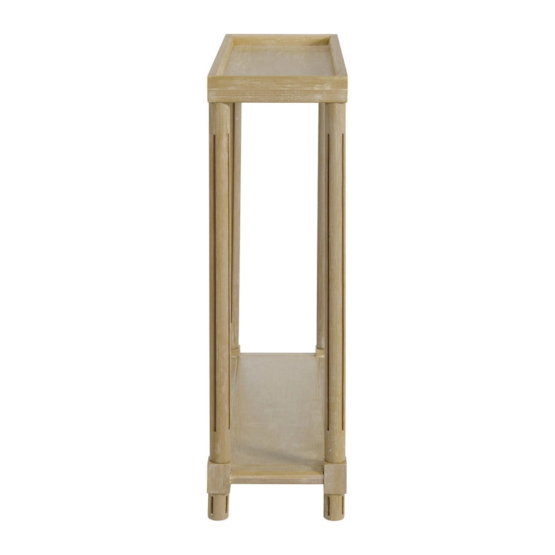 Tavolini Harrison stretti, set da 2, rovere anticato