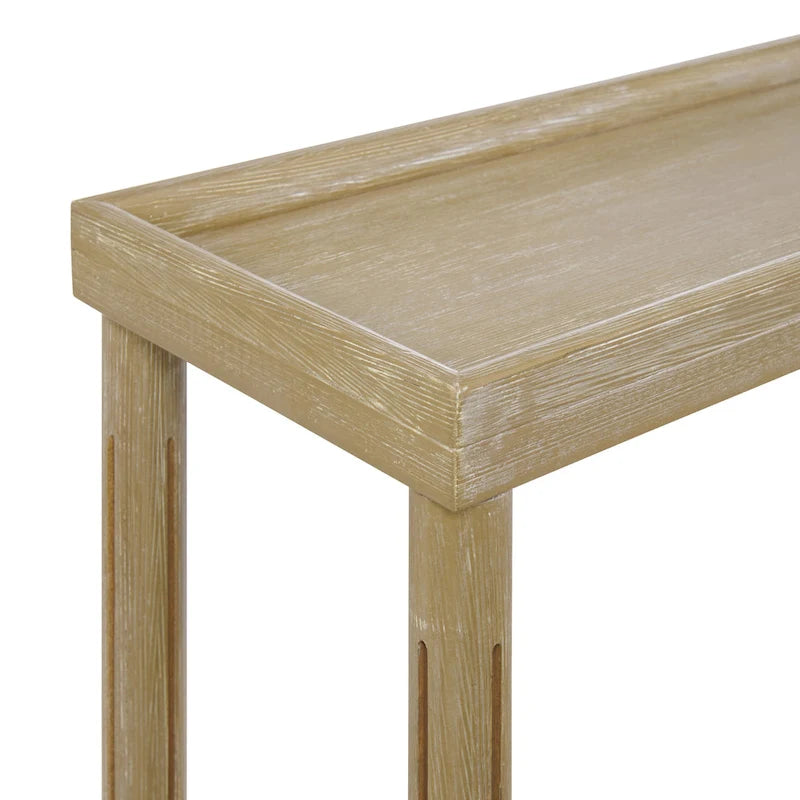 Tavolini Harrison stretti, set da 2, rovere anticato