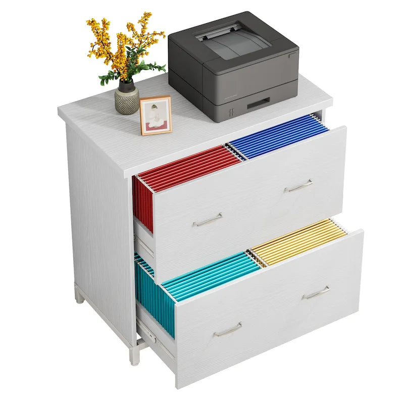 Classificatore orizzontale a 2 cassetti per ufficio domestico, formato Letter