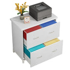 Classificatore orizzontale a 2 cassetti per ufficio domestico, formato Letter