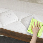 Struttura Letto Matrimoniale/King Size con LED e Testiera Imbottita Arredamento Camera da Letto