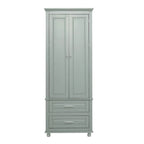 Armadio Alto con Due Cassetti per Bagno/Ufficio