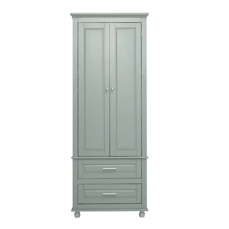 Armadio Alto con Due Cassetti per Bagno/Ufficio