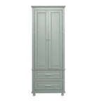 Armadio Alto con Due Cassetti per Bagno/Ufficio
