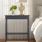 Wood Console Accent Table With Drawer by 