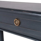 Consolle in legno con cassetto di