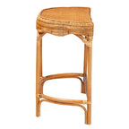 Console in rattan naturale stile bohémien