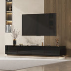 Mobile TV/Console Illuminato Bianco Laccato Lucido