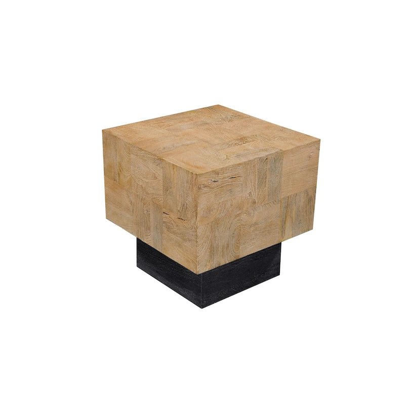 Tavolino moderno Caden in legno massello