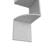 Mensola ad Angolo, Design Moderno a Tutta Parete con Ripiani Multipli